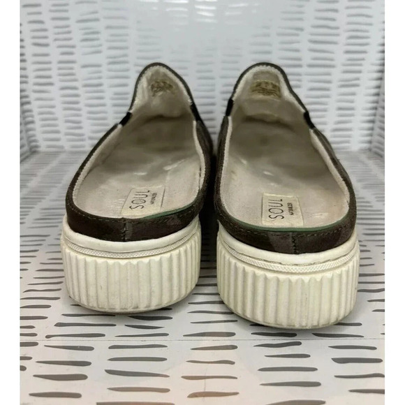 Soul Naturalizer Shoes Womens 9 M Truly Mules Camo Fabric Platform - Picture 6 of 8